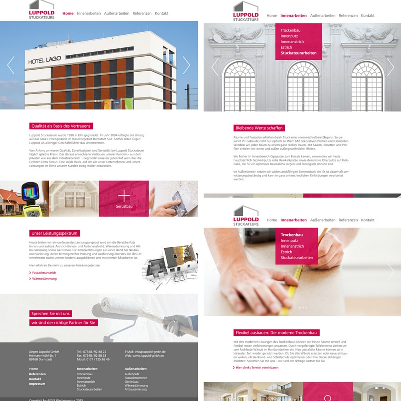 Aksis Werbeagentur und Internetagentur - Blogeintrag Responsive Website Luppold